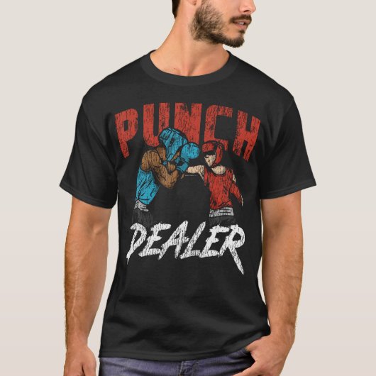ボクシングパンチ Tシャツ (正面)