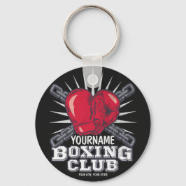 ボクシングパーソナライズされた手袋戦闘機チャンピオンボクサー キーホルダー