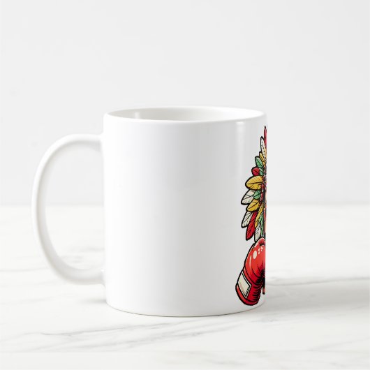 ボクシングファイターズムエタイ コーヒーマグカップ (左)