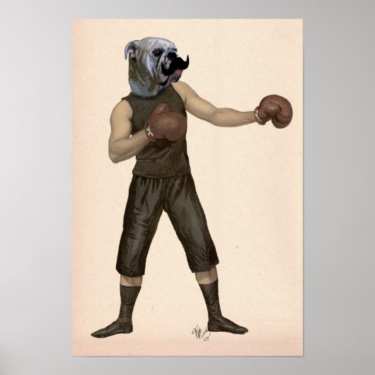 ボクシングブルドッグフル ポスター (正面)