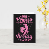 ボクシングプリンセス カード (黄色い花)