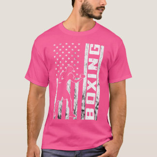 ボクシングボクサーアメリカボクシンググローブキックボクシング Tシャツ