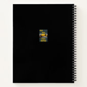 ボクシングボクサートレーニング引用文ラップトレインリピート ノートブック (裏面)