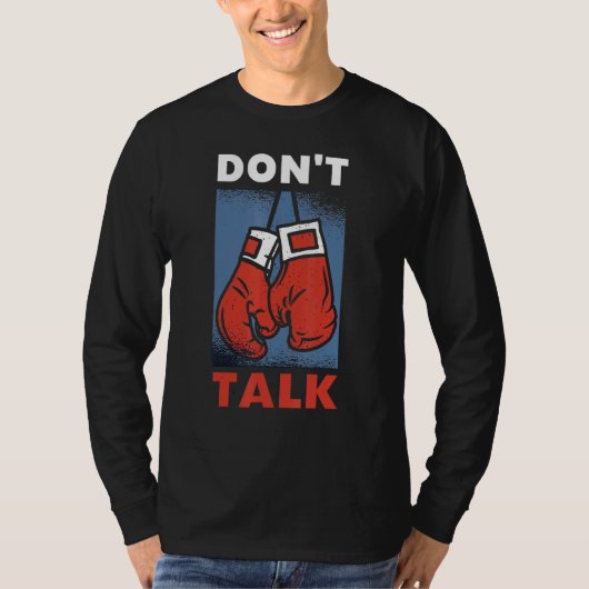 ボクシングボクサー及びボクサー用手袋 Tシャツ (正面)