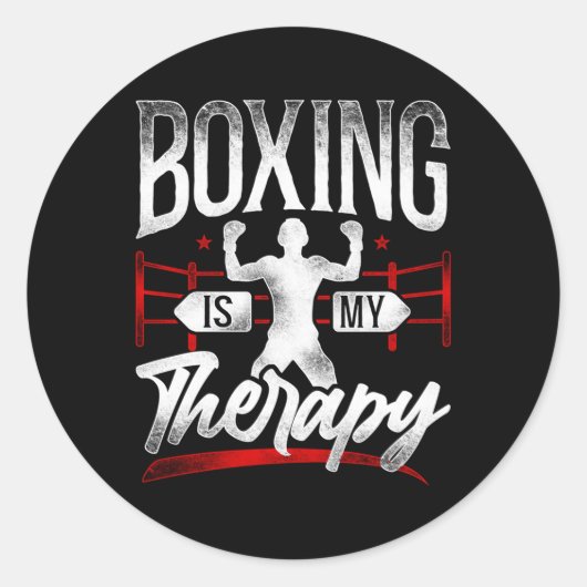 ボクシングボクシングイマイセラピー ラウンドシール (正面)