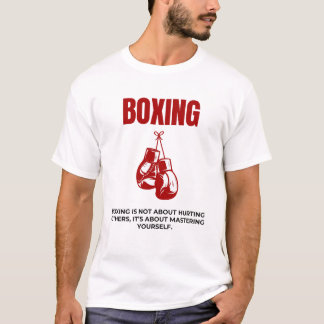 ボクシングマインドセット - 強さ 規律 集中 Tシャツ