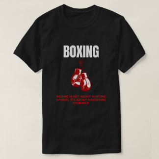 ボクシングマインドセット - 強さ 規律 集中 Tシャツ