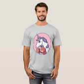 ボクシングユニコーン Tシャツ (正面フル)