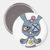 ボクシングラビットラージ3インチラウンドマグネット マグネット (正面/裏面)