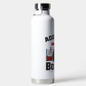 ボクシングリングや輪名前の追加ボクサージムスピードバッグ ウォーターボトル (右面)