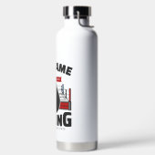 ボクシングリングや輪名前の追加ボクサージムスピードバッグ ウォーターボトル (左面)