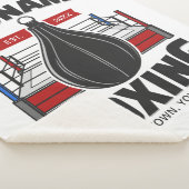 ボクシングリングや輪名前の追加ボクサージムスピードバッグ シェルパブランケット (3/4)