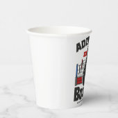 ボクシングリングや輪名前の追加ボクサージムスピードバッグ 紙コップ (右)