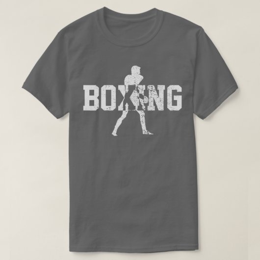 ボクシングヴィンテージギフト Tシャツ (デザイン正面)