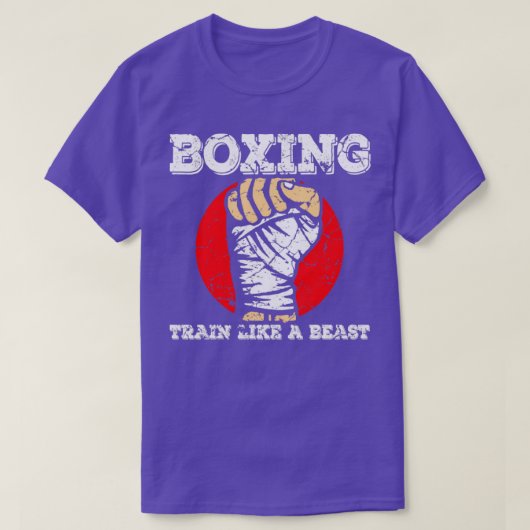 ボクシング列車 Tシャツ (デザイン正面)