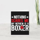 ボクシング叔母誇りを持ったボクシング叔母 カード (正面)