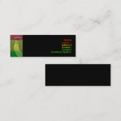 ボクシング名刺 スキニー名刺 (正面/裏面)