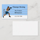 ボクシング名刺 名刺 (正面/裏面)