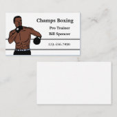 ボクシング名刺 名刺 (正面/裏面)