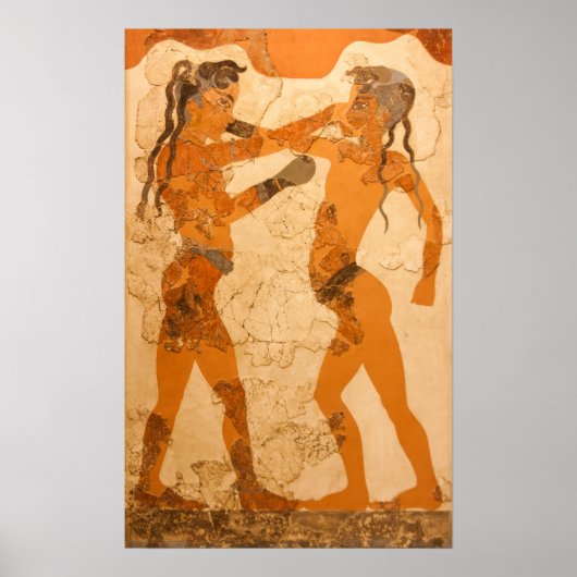 ボクシング少年ポスター ポスター (正面)