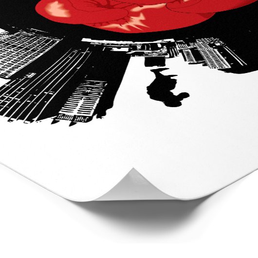 ボクシング市 ポスター (角)