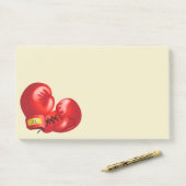 ボクシング手袋デザインノート ポストイット (デスク)