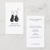 ボクシング手袋名刺 名刺 (正面/裏面)