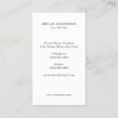 ボクシング手袋名刺 名刺 (裏面)