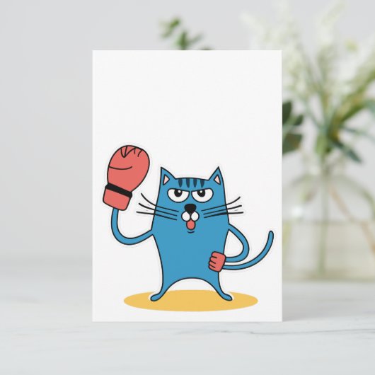 ボクシング手袋猫 (スタンド正面)