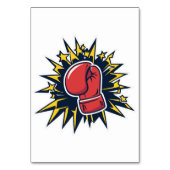 ボクシング手袋猫 テーブルナンバー (裏面)