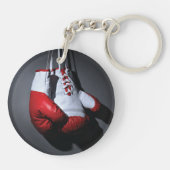 ボクシング手袋 キーホルダー (裏面)