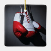 ボクシング手袋 セラミックオーナメント (裏面)