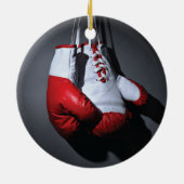 ボクシング手袋 セラミックオーナメント (裏面)