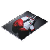 ボクシング手袋 ノートブック (左側)