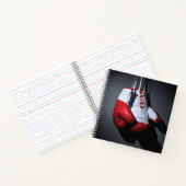 ボクシング手袋 ノートブック (内部)