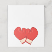 ボクシング手袋 プレイスカード (外部開封)