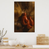 ボクシング手袋 ポスター (キッチン)