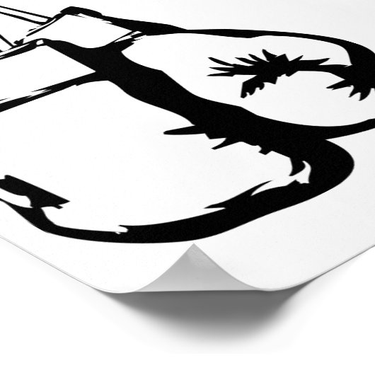 ボクシング手袋 ポスター (角)