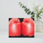 ボクシング手袋 ポストカード (スタンド正面)