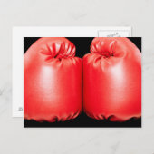 ボクシング手袋 ポストカード (正面/裏面)