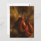 ボクシング手袋 ポストカード (正面/裏面)