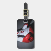 ボクシング手袋 ラゲッジタグ (正面縦)