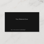 ボクシング手袋 名刺 (裏面)