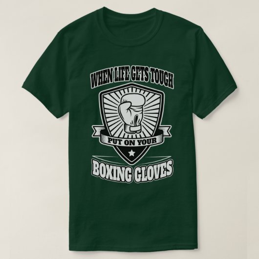 ボクシング手袋 Tシャツ (デザイン正面)