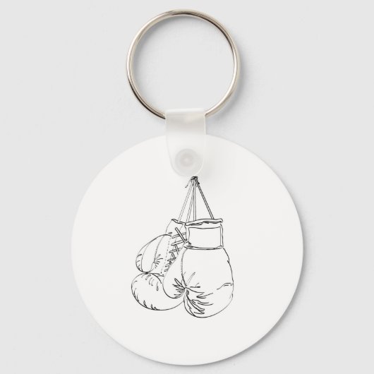 ボクシング手袋II キーホルダー (正面)