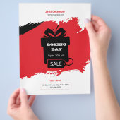 ボクシング日売りチラシ チラシ (手)