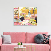 ボクシング日 キャンバスプリント (インサイチュ (リビング))