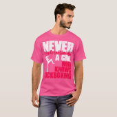 ボクシング武術アーツガール知っているキックボクシングキック Tシャツ (正面フル)