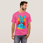 ボクシング武術アーツボクサーカンガロ Tシャツ (正面フル)