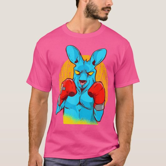 ボクシング武術アーツボクサーカンガロ Tシャツ (正面)